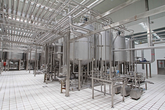 공장 저온 살균을 처리하는 5000 라이피드 낙농업 우유