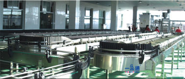 신선한 주스/음료 생산 공장을 위한 병 살균제 기계를 기우는 목