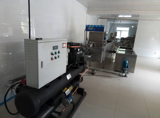 500-30000L/H 맞춤형 아이스크림 생산 공장 완전 부드러운 / 단단한 아이스크림 처리 라인 PLC와 아이스크림 기계
