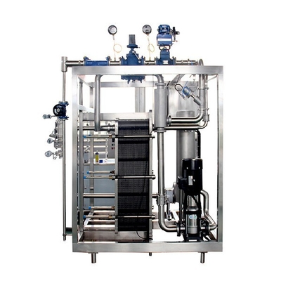 8T/H SUS304 135-150 우유를 위한 UHT 저온 살균기 기계장치