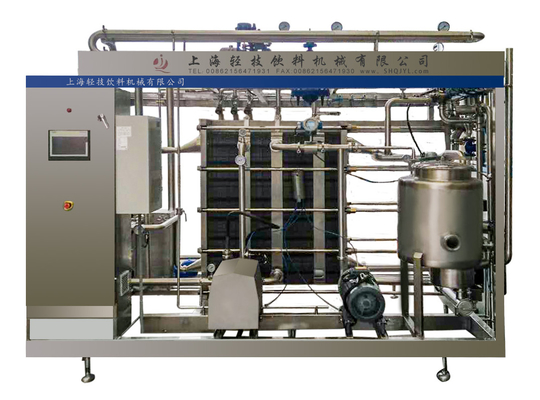 8T/H SUS304 135-150 우유를 위한 UHT 저온 살균기 기계장치