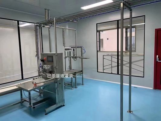 동화기와 액체 계란 냉각 / 계란 가열을 위한 계란 처리 장비와 자동 계란 파스터라이저