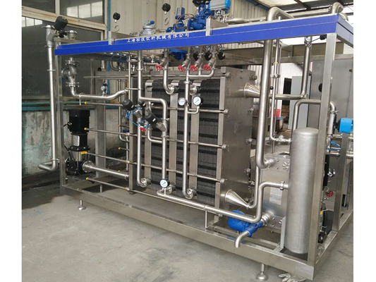 0.5-20t/H Ginger/Cucumber/Kale 가공 라인 Pasteurization Machine With PLC SUS304/316를 위한 사용자 정의 파스터라이저