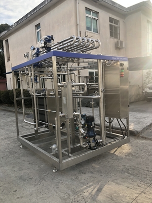 사용자 지정 용량 500~20000l/h 코코넛 가공 라인을 위한 파스터라이저 코코넛 물/코코넛 우유