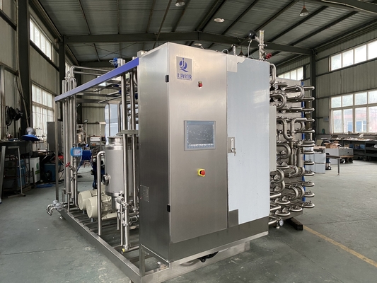 과일 및 채소 가공 라인을 위한 500-20000L/H UHT 살균기