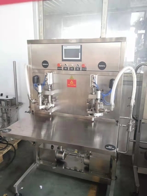SUS304/316과 함께 2L/10L/25L BIB 요거트/커피/수스 필러에 대한 새로운 고비용 비애세틱 BIB 채식 기계