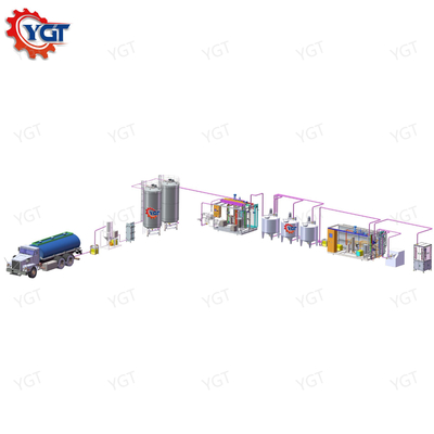 높은 효율성 및 생산성 UHT 우유 가공 라인 UHT 우유를 위해 PLC SUS304/316로 500-20000l / H를 사용자 정의