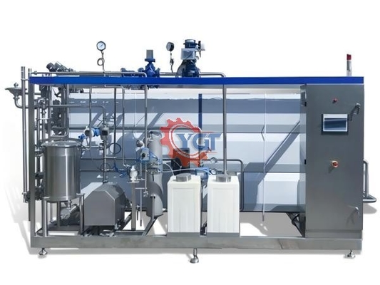 높은 효율성 및 생산성 UHT 우유 가공 라인 UHT 우유를 위해 PLC SUS304/316로 500-20000l / H를 사용자 정의