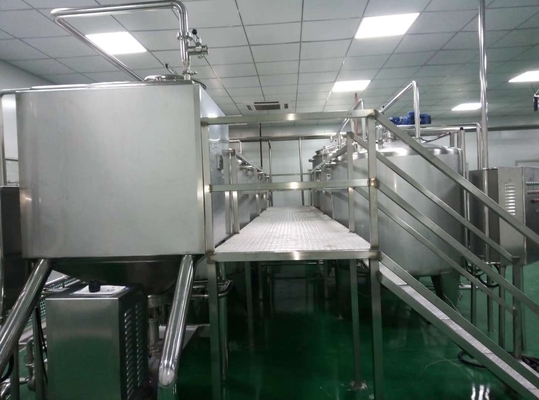 에너지 절감 UHT 우유 가공 라인 고품질 및 신뢰할 수있는 사용자 정의 UHT 우유 솔루션 500-20000L/H SUS304/316