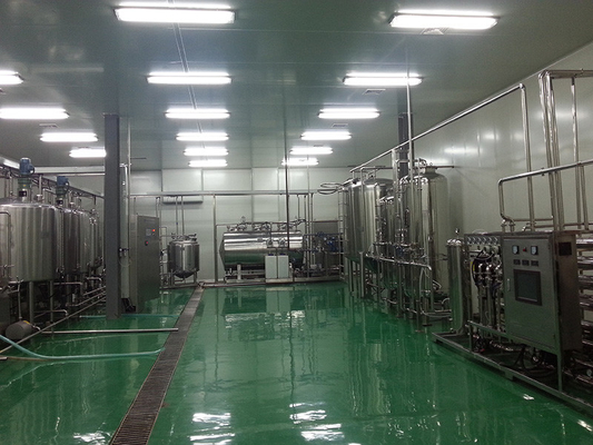 500-20000l / h UHT 우유 생산 라인 전문 UHT 우유 가공 장비 SUS304/316