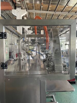 Filling Beverages And Drinks BIB Filling Machine with Air Pressure 0.6-0.8MPa Filling Speed 300-500 Bags per Hour Packaging Solution