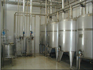 CIP 3000 CIP 세탁 시스템 ISO 9001 인증 식품 음료 가공 라인 산업 생산용 자동 청소