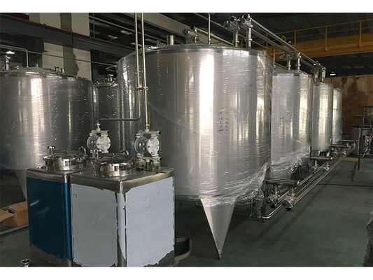 CIP 3000 CIP 세탁 시스템 ISO 9001 인증 식품 음료 가공 라인 산업 생산용 자동 청소